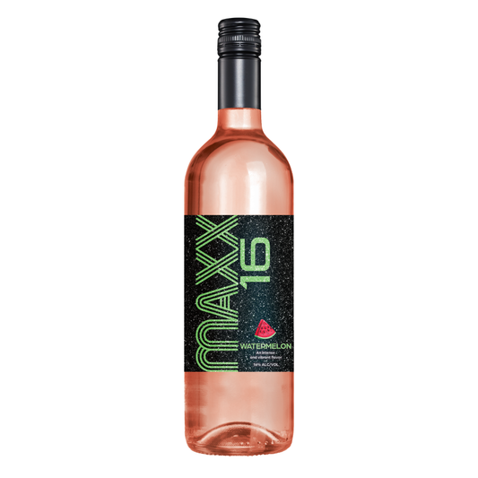 Wine on sale and delivered! MAXX 16 high alcohol 16% ABV sweet Moscato wine with unique flavors like Lemonade Blackberry Sweet Tea Strawberry Peach Tropical and Watermelon