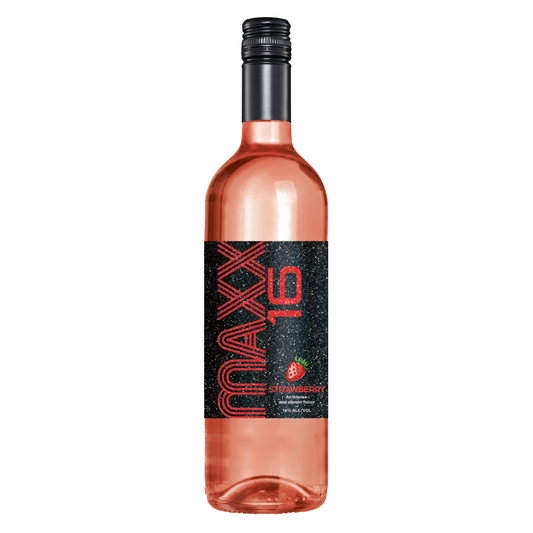 Wine on sale and delivered! MAXX 16 high alcohol 16% ABV sweet Moscato wine with unique flavors like Lemonade Blackberry Sweet Tea Strawberry Peach Tropical and Watermelon