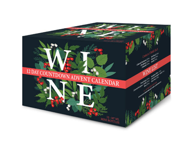 The most popular and a holiday hit! Wine Advent Calendars available in 12 or 24 packs make the perfect gift for hard to shop for people on your list, they are great for experienced wine drinkers and beginners alike with tasting notes included on each wine variety with profiles and food pairing suggestions