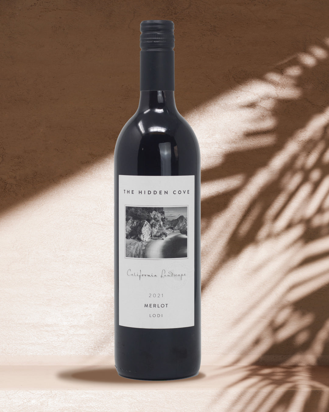 The Hidden Cove Merlot wine by California Landscape. Order online for delivery