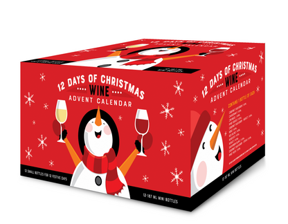 Joyful Snowman Advent Calendar | 12-Pack
