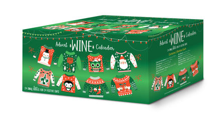 Holiday Sweater Wine Advent Calendar | 24-Pack