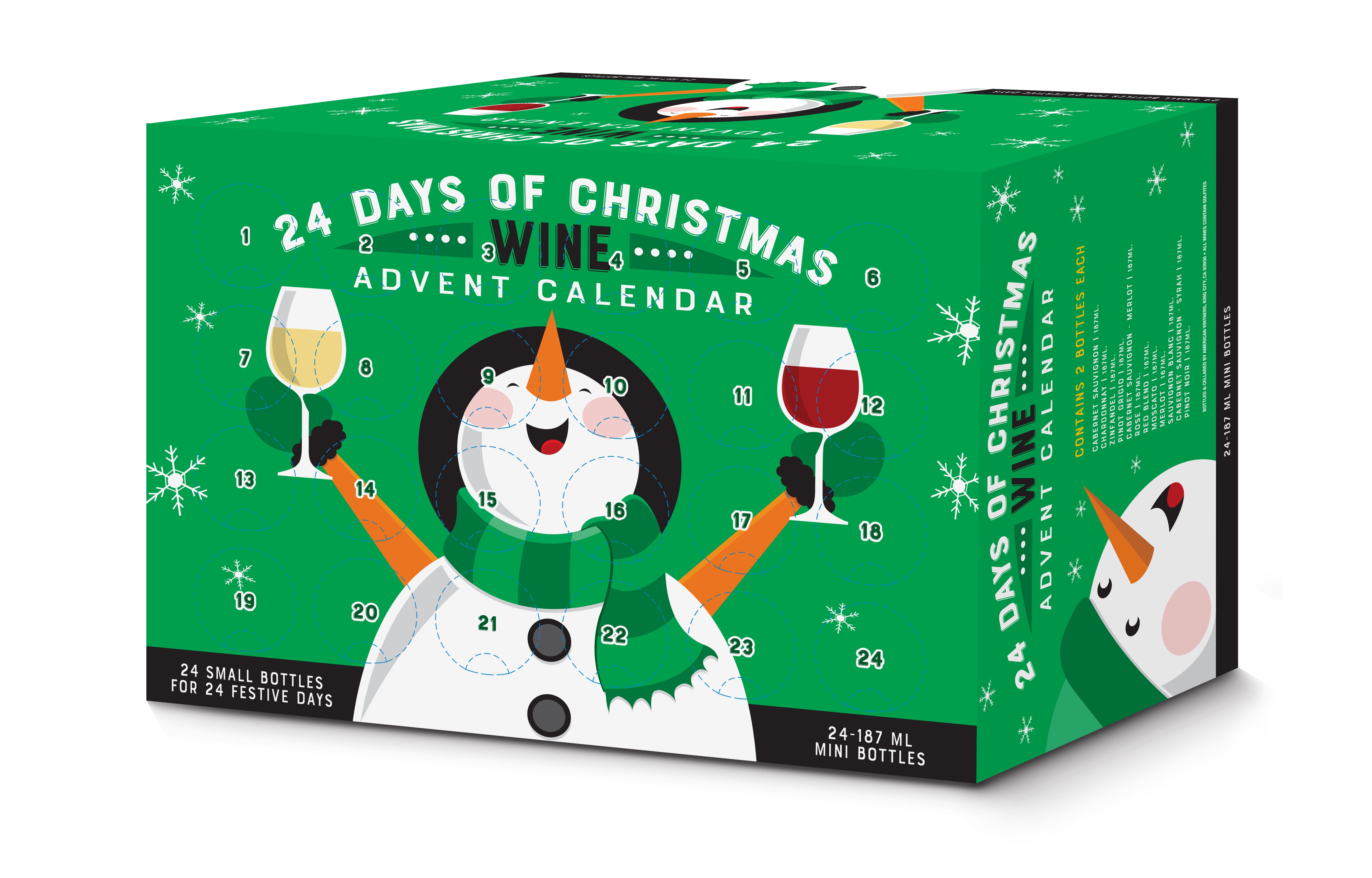 Joyful Snowman Advent Calendar | 24-Pack