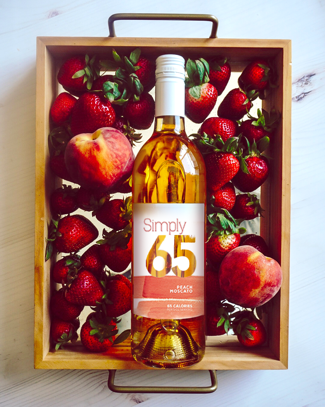 Simply 65 Peach Moscato