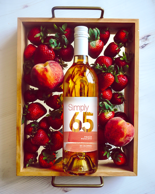 Simply 65 Peach Moscato