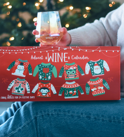 Holiday Sweater Wine Advent Calendar | 24-Pack