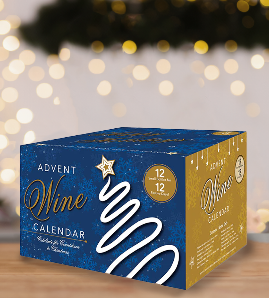 Gold Star Wine Advent Calendar | 12-Pack