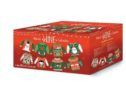 Holiday Sweater Wine Advent Calendar | 24-Pack