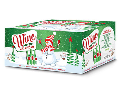 Happy Snowman Wine Advent Calendar | 24-Pack