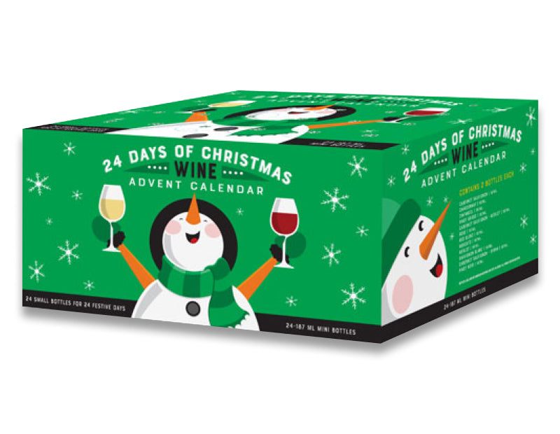 Joyful Snowman Advent Calendar | 24-Pack