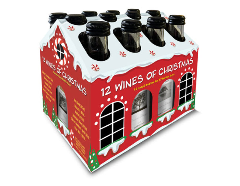 Santa’s House Wine Calendar 12-Pack