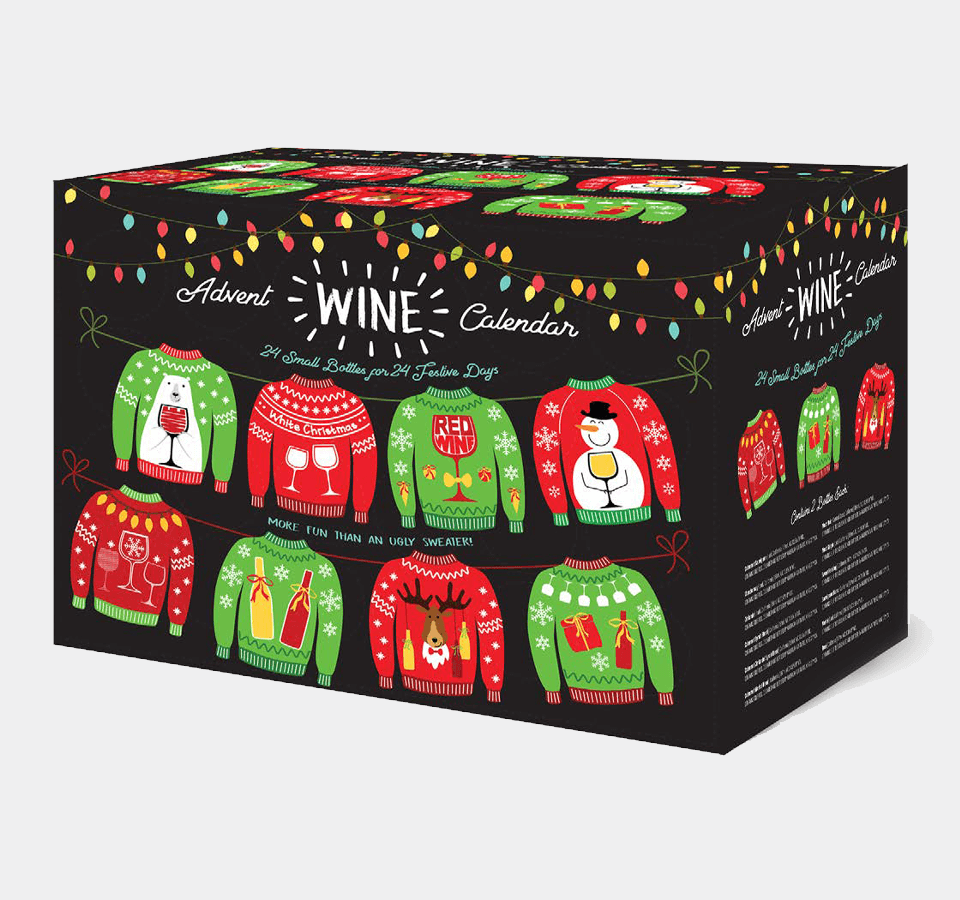 Holiday Sweater Wine Advent Calendar